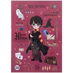 Нотний зошит KITE А4 20арк Harry Potter HP24-404