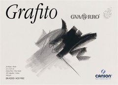 Папір-склейка для графіки Canson Grafito 23*32,5см 160г/м 20арк CON-200400733R