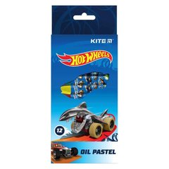 Пастель олійна Kite 12кол. Hot Wheels HW21-071