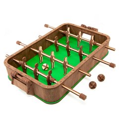 Модель 3D дерев'янна сборна механічна EVA Eco-Wood-Art TABLE FOOTBALL 001140