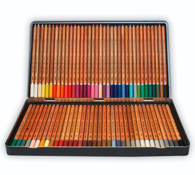 Набір пастельних олівців CRETACOLOR Fine Art Pastel 72шт. мет коробка 47072