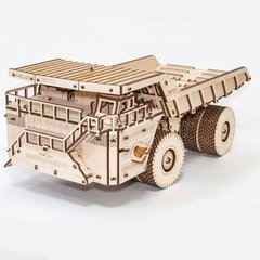 Модель 3D дерев'янна сборна механічна EVA Eco-Wood-Art BELAZ 75710 000563