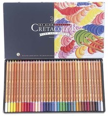 Набір пастельних олівців CRETACOLOR Fine Art Pastel 36шт. мет коробка 47036