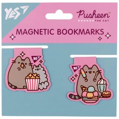 Закладки для книг магнітні YES Pusheen candy 2шт. 708105