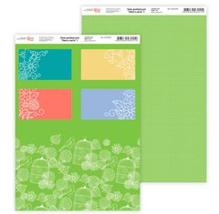 Бумага для дизайна Роса Talent А4 250г/м двухсторонняя Нежность цветов-3 5310019