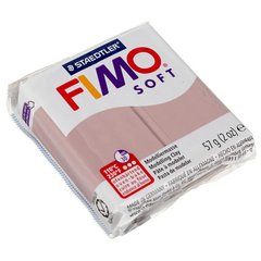 Глина полімерна FIMO Soft 56г 8020-***, троянда антична