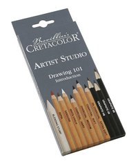 Набір олівців CRETACOLOR Artist Studio 11шт. карт. корб 46411