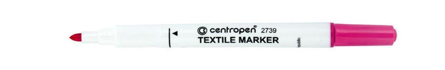 Маркер для тканини Centropen Textile 2мм 2739*, Зелений