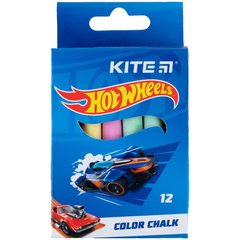 Мелки цветные 12 штук Kite Hot Wheels HW24-075