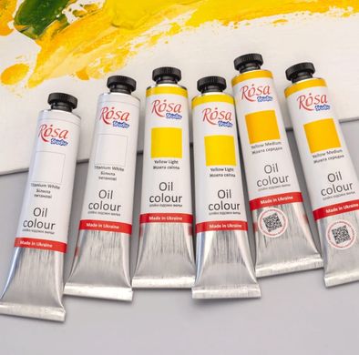 Олійна фарба ROSA Studio 45мл 3275**, жовтий середній