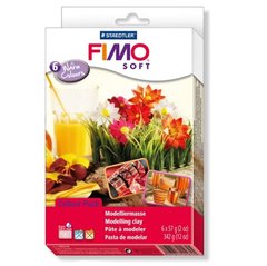 Набір FIMO для виготовлення біжутерії Warm Colours 6кол. 57гр 8023-03