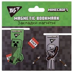 Закладки для книг магнітні YES Minecraft 2шт. 707828