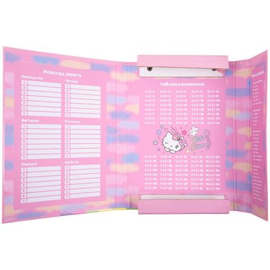 Папка для зошитів B5 KITE мод 210 картонна на гумці Hello Kitty HK23-210