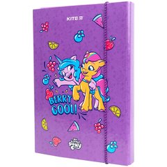 Папка для тетрадей B5 KITE мод 210 плотный картон на резинке My Little Pony LP23-210