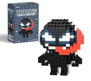 Конструктор 3D Blocks Bricks DMXC Супергерой, кор.11,2*7,7*4см, 188 дет F-3024