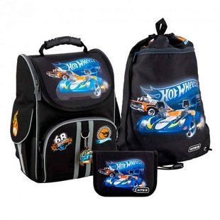 Набір рюкзак+пенал+сумка д/взуття Kite мод 501 Hot Wheels SET_HW20-501S-1