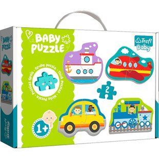 Пазли Trefl 4в1 Baby classic 36075 Транспортні засоби
