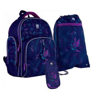 Набір рюкзак+пенал+сумка д/взуття Kite мод 706 Beautiful Bird SET_K21-706S-2