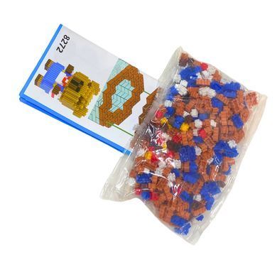 Конструктор 3D Blocks Xinz Капібара №8274, кор. 10*10*10см, 639 дет К0108