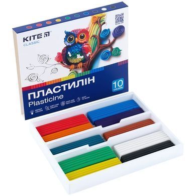 Пластилін Kite набір 10кол по 20гр Classic K-084