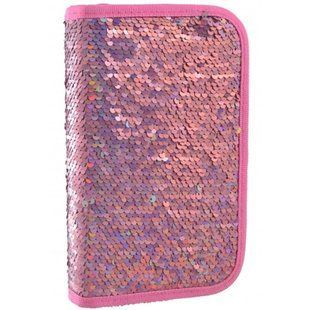 Пенал 1 отделение без отворотов 1 Вересня Yes Sequins, 20.5*14*3.5см 532421