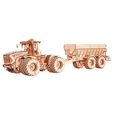Модель 3D дерев'янна сборна механічна EVA Eco-Wood-Art TRAILER FOR KIROVETS K-7M 001072