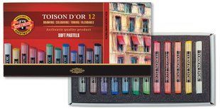 Пастель сухая KOH-I-NOOR Toison Dor набор 12цв. 8512