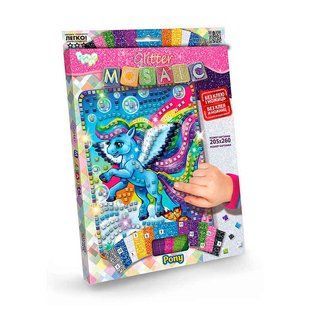 Набір для творчості DankoToys DT БМ-03-06 Мозаіка блискуча Glitter Mosaic