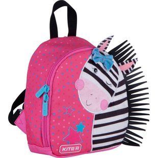 Рюкзак (ранець) м'який Kite Kids міні мод 538 Zebra K21-538XXS-1