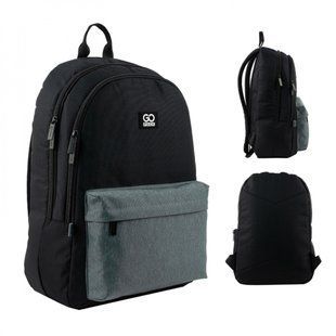 Рюкзак (ранець) м'який GoPack Education Teens GO24-140L-* міський 44*29*14см, Чорний