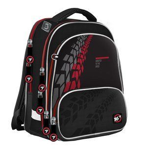 Рюкзак (ранець) м'який 1Вересня Yes 555481 S-30 Juno Ultra Tire tread 36*27*17см