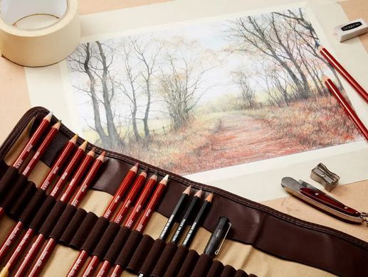 Олівець для рисунку Drawing (4125), Кедровий блідий, Derwent
