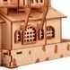 Модель 3D дерев'янна сборна WoodCraft XF-G003 Голанський млин 19,5*23*33,5см