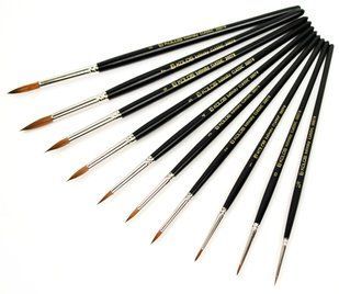 Кисть - KOLOS колонок кругл Classic 3007R к.р., №0