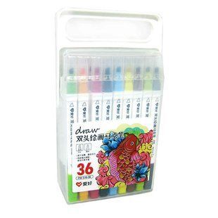 Маркер двосторонній SketchMarker Swiss Ink для паперу набір 36шт PM516-36