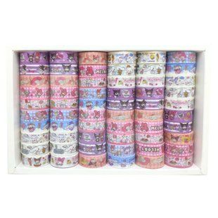 Скотч декоративний Decor 1шт 1,5см*2,0м Друзі Kuromi ! ПОШТУЧНО 1/60 !, асорті №626