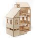 Деревянная сборная механическая 3D модель EVA Eco-Wood-Art DOLL HOUSE 001041