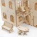 Деревянная сборная механическая 3D модель EVA Eco-Wood-Art DOLL HOUSE 001041