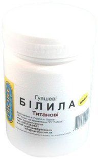 Гуаш ЛЮКСКОЛОР 450мл Білила титанові БТ-24/450