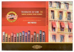 Пастель сухая KOH-I-NOOR Toison Dor набор 36шт. 8515