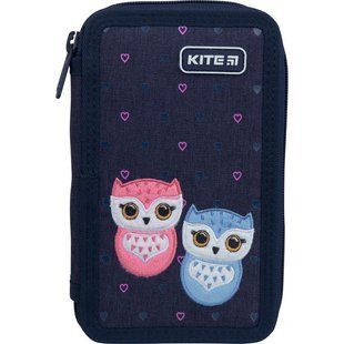 Пенал 2М Kite мод 623 Lovely owls б/н K21-623-1