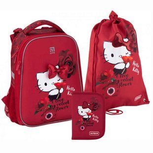 Набір рюкзак+пенал+сумка д/взуття Kite мод 531 Hello Kitty SET_HK20-531M