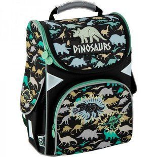 Рюкзак (ранец) школьный каркасный GoPack мод 5001 Education GO20-5001S-12 Dinosaurs