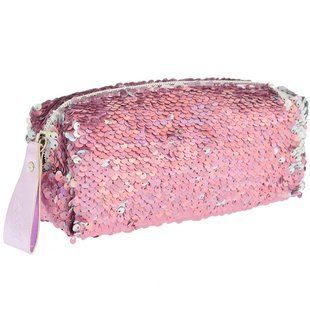 Пенал мягкий Yes GP-01 Pink Sequens 532691
