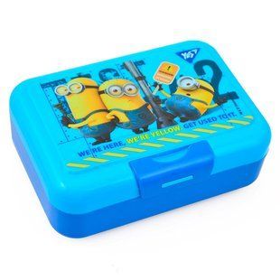 Ланчбокс YES +ложка та виделка 706845 'Minions', 450 мл