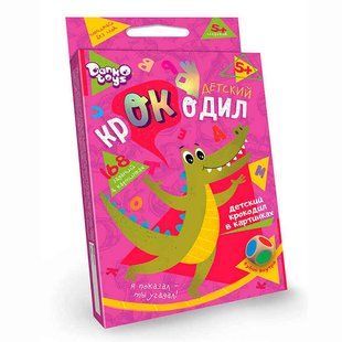 Игра DankoToys DT CROC-01-01 Детский крокодил (рус)