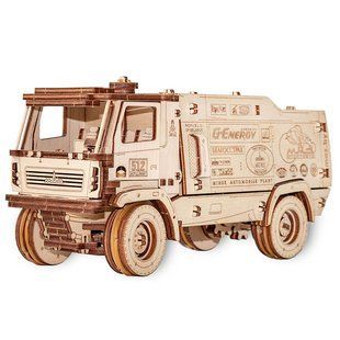 Модель 3D дерев'янна сборна механічна EVA Eco-Wood-Art MAZ 5309RR scale 1:30 000648