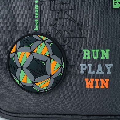Рюкзак (ранец) школьный каркасный GoPack мод 2606 Education GO26-2606S-4 Run Play Win 37*28,5*16см