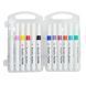 Маркер универсальный акриловый Yulin Acrylic Marker набор 12 шт Y-04-12 в пластиковом футляре