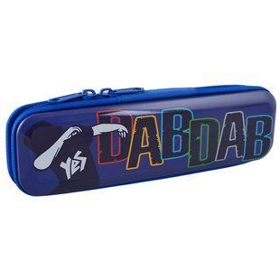 Пенал металевий 1 Вересня Yes на блискавці б/н 532266 MP-01 Dabdab